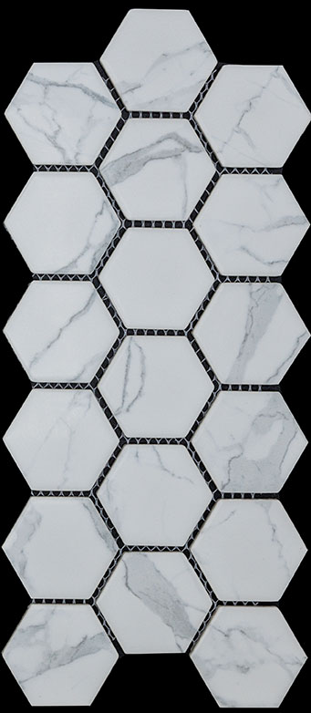 Hexagon Staturio White Matte